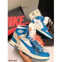 Nike air jordan outlet x off white ราคา