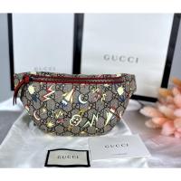 Children's gg space print best sale belt bag