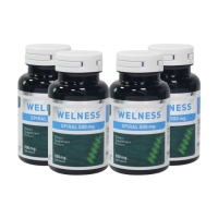 ราคา WELNESS SPIRAL 100 เม็ด (ขวดใหม่) ซื้อ 4 ขวด ราคาพิเศษเพียง 1,290 บาท (109116)