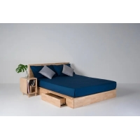 ราคา Eggwhite เตียงนอนมีลิ้นชัก ขนาด 3.5 ฟุต รุ่น BOYO Bed