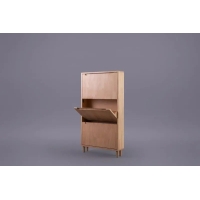 Eggwhite PERD Wall Shoe Cabinet ตู้รองเท้า ขนาด W67xD16xH124 ซม.