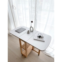Easycozy โต๊ะพับข้าง 120x60x75 ซม. รุ่น Drop Leaf