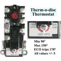 ราคา เทอร์โมสตัท Therm-O-Disc Upper Thermostat 90-150F (192)