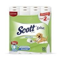 ราคา SCOTT กระดาษชำระ รุ่น Extra สีขาว (แพ็ค 32 ม้วน) (0002030)