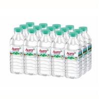 ราคา น้ำแร่ธรรมชาติ 330 มล. (แพ็ค 15 ขวด) Aura (0002857)