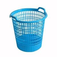 ราคา ตะกร้าพลาสติกมีหู ฟ้า บาสเก็ต No.535 (0009590)