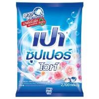 ราคา ผงซักฟอก เปา ซุปเปอร์ไวท์ 2700 กรัม (0011565)