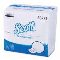 ราคา SCOTT กระดาษชาระ HBT 1 ชั้น 250 แผ่น/ห่อ (1x100) รุ่น 33771 (0098650)