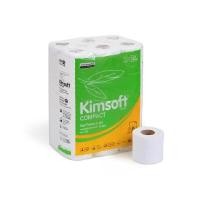 ราคา KIMSOFT กระดาษชำระแบบม้วน เนื้อกระดาษ 2 ชั้น 24 ม้วน/แพ็ค (0099287)
