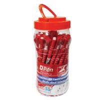 ราคา ปากกาลูกลื่น 0.5 มม. ฟลามิงโก้ รุ่น D02R สีแดง (แพ็ค 50 ด้าม) (1005523)