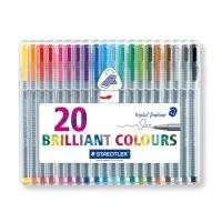 ราคา ปากกาหัวสักหลาด 0.3มม. คละสี(20สี) สเต็ดเล่อร์ 334SB20 (1051420)