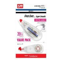 ราคา เทปลบคำผิด+รีฟิลล์ 5 มม.x10 ม. ทอมโบว CT-CAX5CAR5 (1091551)