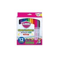ราคา ปากกาสีน้ำล้างออกได้ มาสเตอร์อาร์ต CLASSIC MWM12T 12สี (1091558)