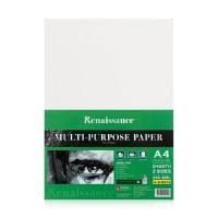 ราคา RENAISSANCE กระดาษวาดเขียน ผิวเรียบ 200g. A4 10แผ่น (1091699)