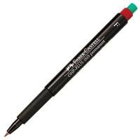 ราคา ปากกาเขียนแผ่นใสลบไม่ได้ 0.6 มม.แดง (F) Faber-Castell (1120442)