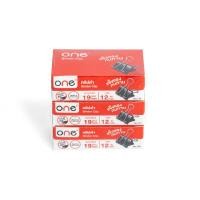 ราคา ONE คลิปดำ รุ่น 112 19 มม. (แพ็ค3กล่อง) (2003216)