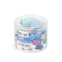 ราคา คลิปสี คละเบอร์ (กล่อง18ตัว) ONE (2003241)