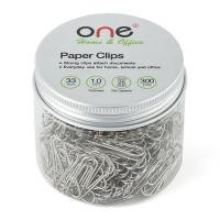 ราคา ลวดเสียบกระดาษ 33มม. (กล่อง300ตัว) เงิน ONE 100433-2Z (2003746)