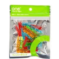 ราคา คลิปจิ๋ว คละสี (ถุง25ตัว) ONE 305005 (2004287)
