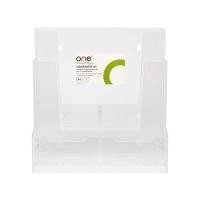 ราคา กล่องใส่โบว์ชัวร์ A4 ใส ONE K-452 (2004497)