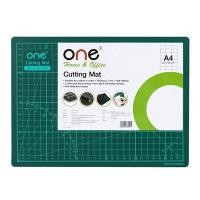 ราคา แผ่นยางรองตัด 22x30ซม. A4 เขียว ONE GA-01A4 (2004508)