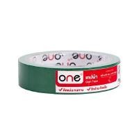 ราคา เทปผ้า ONE สีเขียว (24มม. x 9หลา) (3090356)