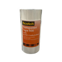ราคา SCOTCH เทปใส แกน 1 นิ้ว รุ่น 500 ขนาด 1 นิ้ว x 36 หลา (แพ็ค 5 ม้วน) (3090546)