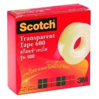 ราคา SCOTCH เทปใส แกน 1 นิ้ว รุ่น 600 ขนาด 1 นิ้ว x 36 หลา (1 ชิ้น) (3100160)