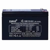 ราคา แบตเตอรี่ GB12V-9.6AH ดำ Chuphotic EWAVE (4005552)