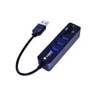 ราคา ยูเอสบีฮับ 3 พอร์ต+การ์ดรีดเดอร์ นับโว NCR-100 สีดำ (4093601)