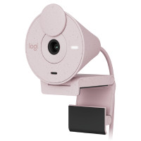 ราคา กล้องเว็บแคม Logitech QCAM-BRIO300 สีชมพู (4094680)