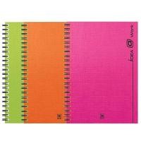 ราคา สมุดโน้ตสันลวด A5 70แกรม คละสี (150แผ่น) ตราช้าง WP-103 (5000663)