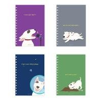 ราคา สมุดโน๊ตสันลวด 80 แกรม Double A คละสี A5 50 แผ่น/เล่ม (5007959)