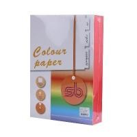 ราคา กระดาษสีถ่ายเอกสาร#A18 A4 80แกรม แดง 500แผ่น SB (5024090)