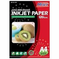ราคา HI-JET กระดาษอิงค์เจ็ท ผิวด้าน ขนาด A4 120 แกรม (100 แผ่น/กล่อง) (5090210)