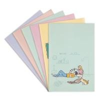 ราคา ME.STYLE สมุดปกอ่อนเย็บลวด ตัดเก้า 60 แกรม 40 แผ่น แพ็ค 6 (5097667)