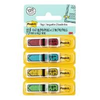 ราคา POST-IT แฟล็กซ์ รุ่น 684-SH คละสี ขนาด 0.47x1.7 นิ้ว 120 แผ่น (แพ็ค 4 สี) (5097678)