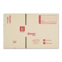 ราคา DOOZY PACK กล่องไปรษณีย์ NO.B สีครีม แพ็ค10 ขนาด 17x25x9 ซม. (5097703)