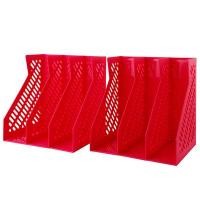 ราคา ORCA กล่องเอกสารพลาสติก 3 ช่อง สีชมพู BF-2001/3 (6003716)