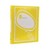 ราคา แฟ้มโชว์เอกสาร 3 ห่วง A4 เหลือง ออร์ก้า A-333 (6092426)