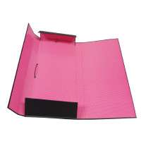 ราคา BUTTERFLY แฟ้มกล่อง A4 สีดำ สีชมพู (6093130)