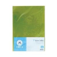 ราคา แฟ้มซอง A4 เขียว (แพ็ค12เล่ม) ออร์ก้า (6121204)
