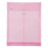 ราคา ซองพลาสติกผูกเชือกขยายข้าง A4 ชมพู ออร์ก้า (6131685)