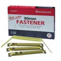 ราคา ลิ้นแฟ้มเหล็กสีทอง (กล่อง50ชุด) เบนน่อน BN5904 (6200640)