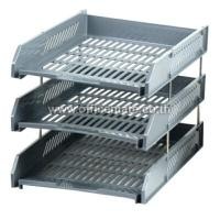 ราคา ORCA ถาดเอกสารพลาสติก 3 ชั้น สีเทา L3 (627010T)