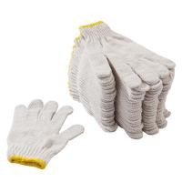 ราคา ถุงมือผ้าดิบ ขอบเหลือง (แพ็ค12คู่) PK (9000955)