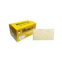 ราคา MEDIMASK หน้ากากอนามัยทางการแพทย์ Lv.1 สีเหลือง กล่อง50ชิ้น (9092604)