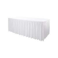 ราคา ผ้าคลุมโต๊ะสัมมนา KASSA HOTEL รุ่น 60TK-150 ขนาด 150 x 60 x 75 ซม. สีขาว (Y000916)