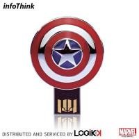 ราคา INFOTHINK แฟลชไดรฟ์ (Flash Drive) 8GB ดีไซน์ CAPTAIN AM (Y001427)