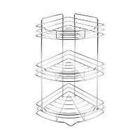 ราคา ตะแกรงวางของเข้ามุม 3 ชั้น KASSA รุ่น KS-16056 สีโครเมียม (Y001875)